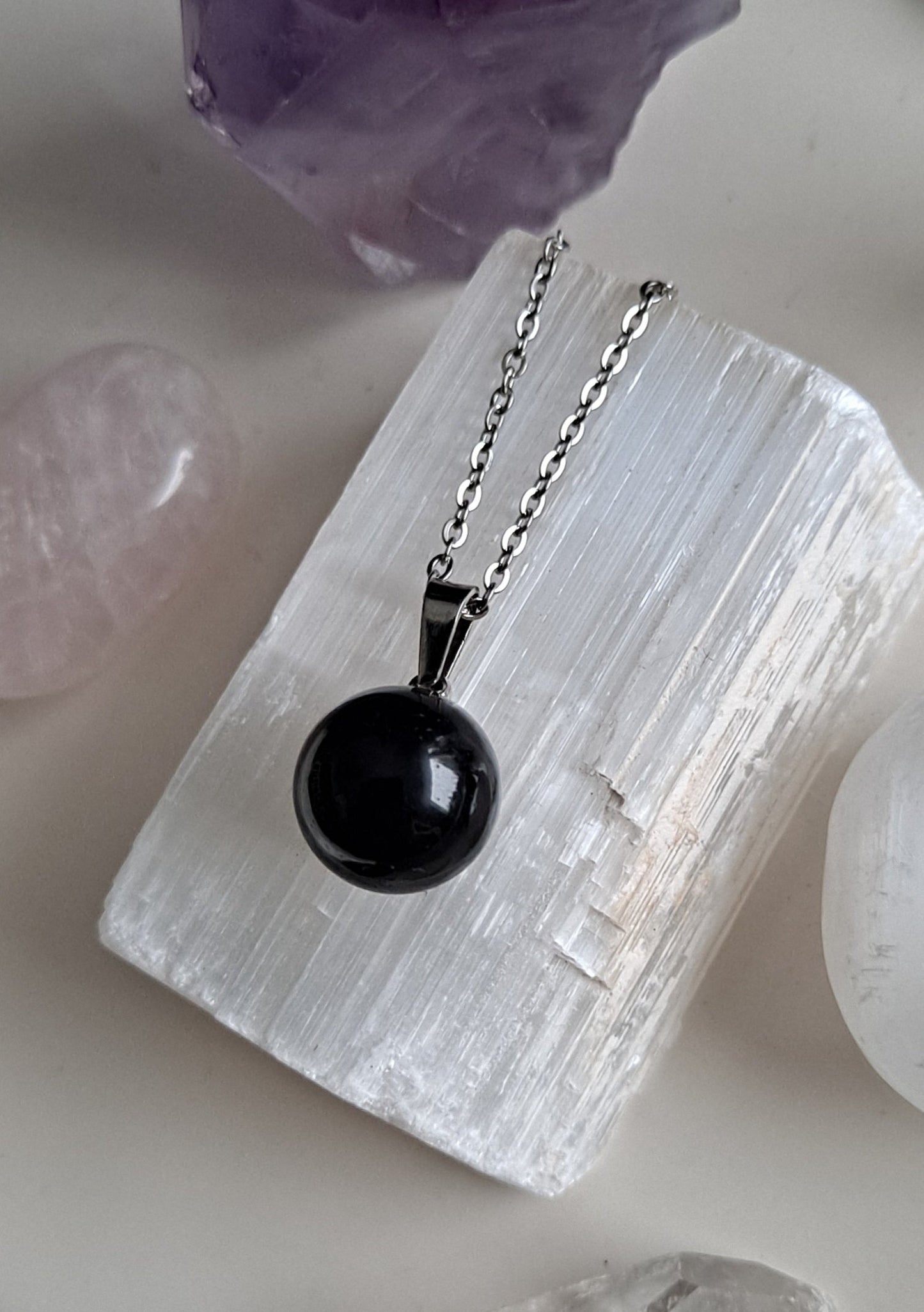 Kaulakoru Onyx-pallo