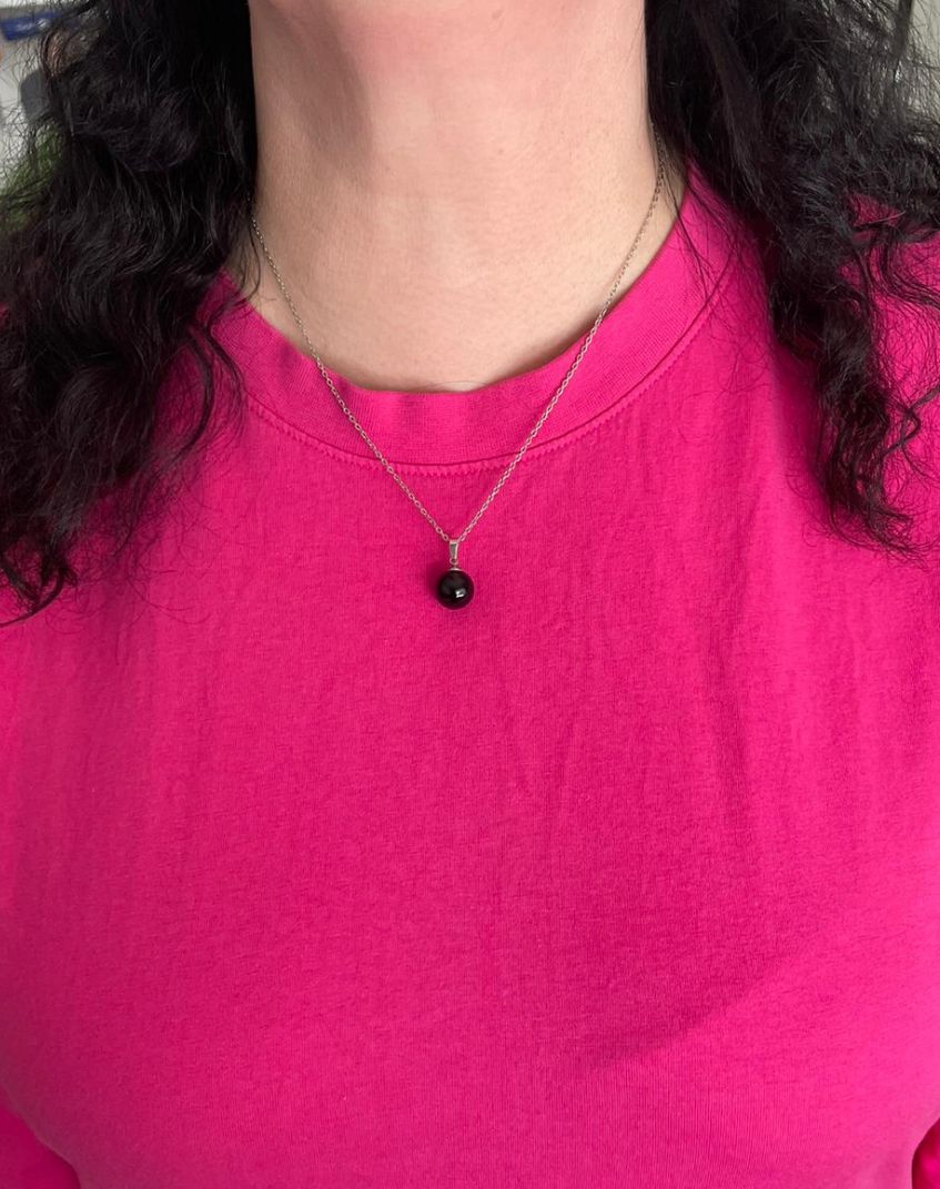 Kaulakoru Onyx-pallo